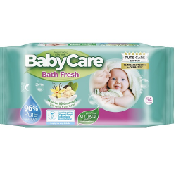 Μωρομάντηλα BabyCare Fresh (PURE) Refill 54τεμ