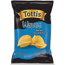 Tottis Waves Chips Αλάτι 200γρ