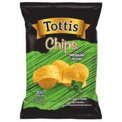 Tottis Chips Ρίγανη Χωρίς ΠΤ 90γρ