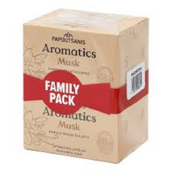 Σαπούνι Papoutsanis aromatics Musk 4*100γρ.
