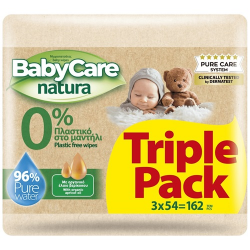 Μωρομάντηλα Natura Triple Pack 3*54τεμ