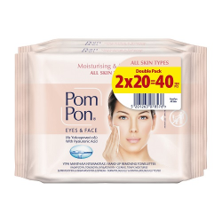 Pom Pon All Skin Eyes & Face Double Pack 2*20T