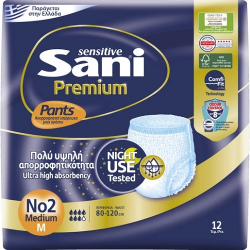 Sani Pants Premium No2 Medium 12T