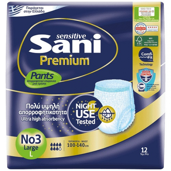 Sani Pants Premium No3 Large 12T Sani Pants Premium No3 Large 12T