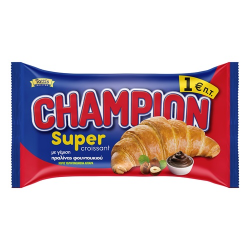 Champion Super Croissant με γέμιση κρέμα πραλίνα 110γρ