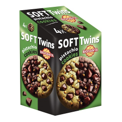Βιολάντα Soft Cookies Τwins  Κακάο & Φυστίκι 160g