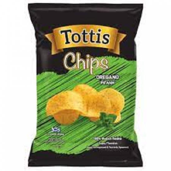 Tottis Chips Ρίγανη 25γρ