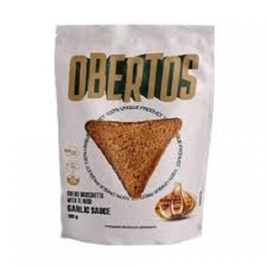 Obertos Σνακ Μπρουσκέτας με σάλτσα σκόρδου 100γρ