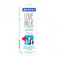 Μεβγάλ γάλα love milk 3,5% 1lt