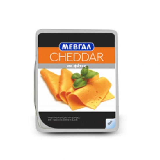 Μεβγάλ τυρί Cheddar σε φέτες 200γρ.