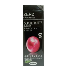 Λάβδας zero καραμέλες super fruits+ρόδι 32γρ.