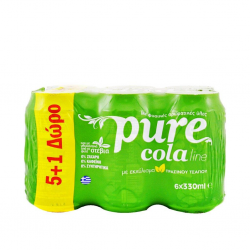 Green Pure Cola 330ml (5+1Δ)