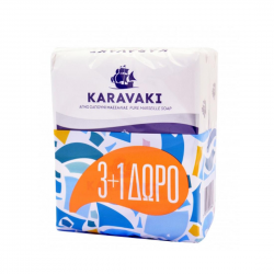Σαπούνι Papoutsanis Καραβάκι Λευκό 125γρ. (3+1Δώρο)