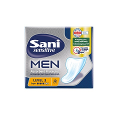 Απορροφ. Προστατευτικό Sani Men Level 3 Sensitive Super 10T