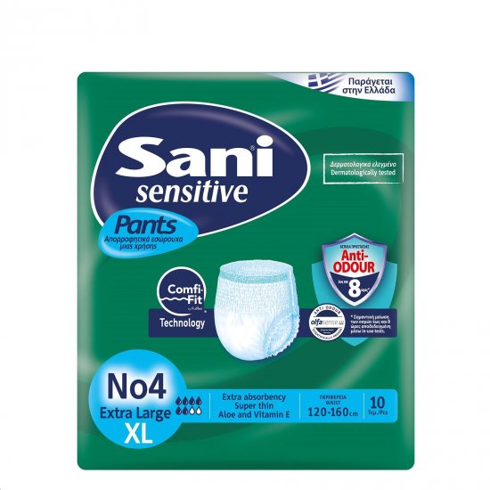 Sani Pants No4 Extra Large 10T Sani Pants No4 Extra Large 10T