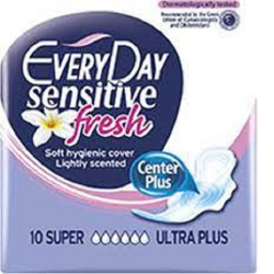 Σερβιέτα EveryDay Sensitive Fresh Ultra Plus SUPER 10 ΤΕΜ