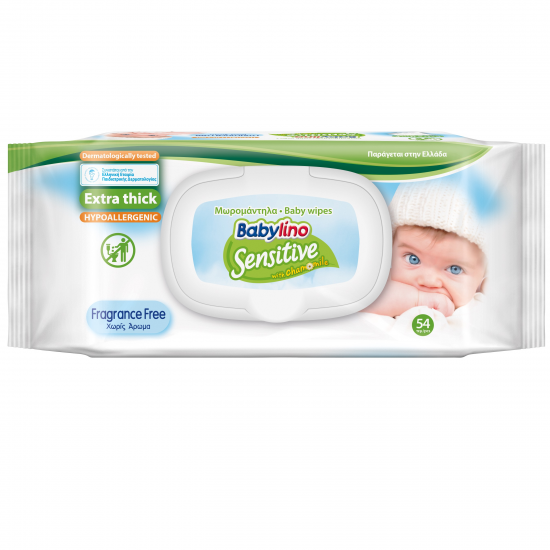 Μωρομάντηλα Babylino Fragrance 54τεμ Μωρομάντηλα Babylino Fragrance 54τεμ