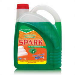 Υγρό γενικής χρήσης Spark Ultra με πράσινο σαπούνι 4lt