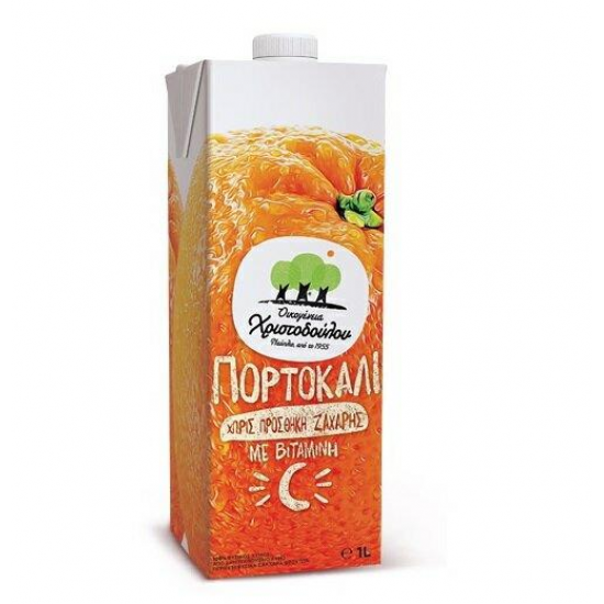 Χριστοδούλου οικογ. πορτοκάλι 100% 1lt