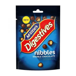 McVitie´s DIG. NIBBLES DOUBBLE CHOC 120γρ.