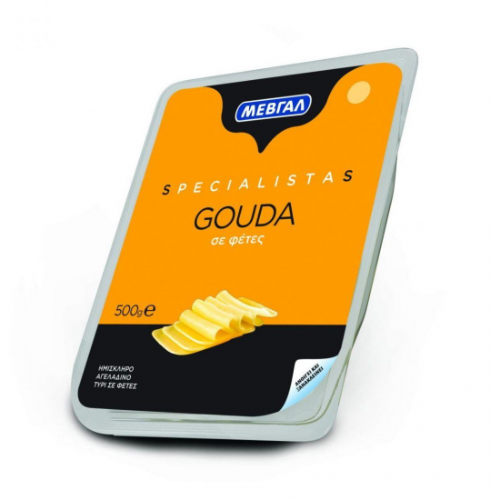 Μεβγάλ Specialistas τυρί Gouda σε φέτες 500γρ.