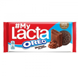 Σοκολάτα Lacta Oreo Brownies 105γρ.