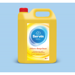 Servin quality chloro deapclean κίτρινη 4lt