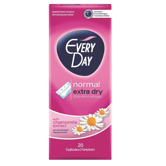 Σερβιετάκι EveryDay Extra Dry NORMAL 20 TEM