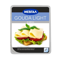 Μεβγάλ τυρί Gouda Light σε φέτες 180γρ.