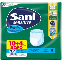 Sani Pants No4 Extra Large 10+4T Δώρο